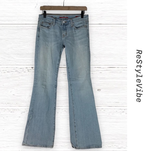 VIGOSS Women’s Denim Jeans Size 3 Juniors BootCut Fit Stretch Low Rise Stretch - Picture 1 of 14